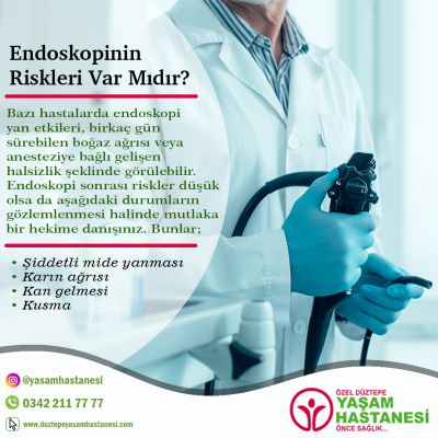Endoskopinin Riskleri